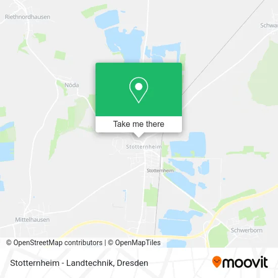 Карта Stotternheim - Landtechnik