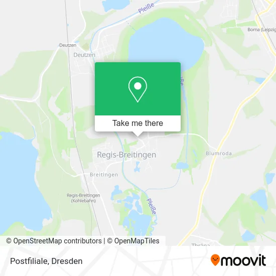 Карта Postfiliale