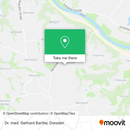 Карта Dr. med. Gerhard Barthe