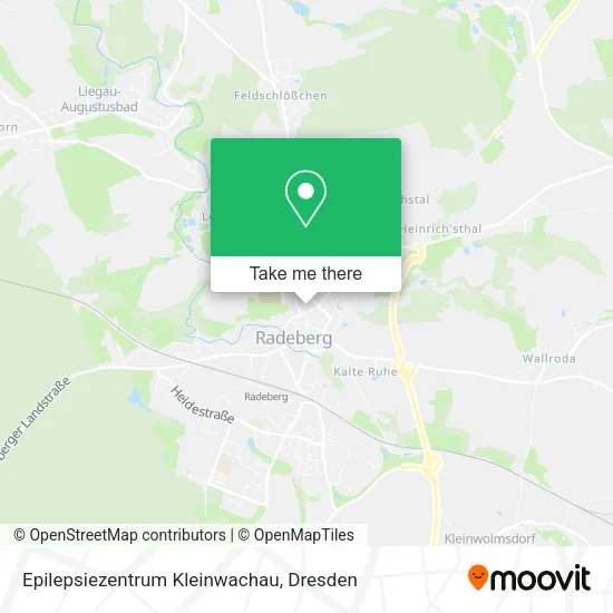 Карта Epilepsiezentrum Kleinwachau