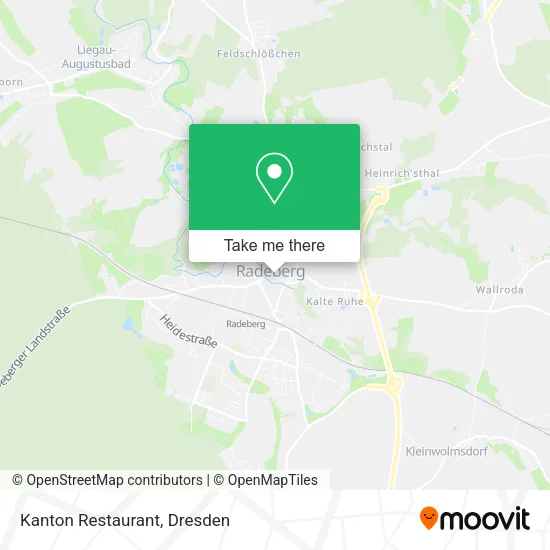 Карта Kanton Restaurant