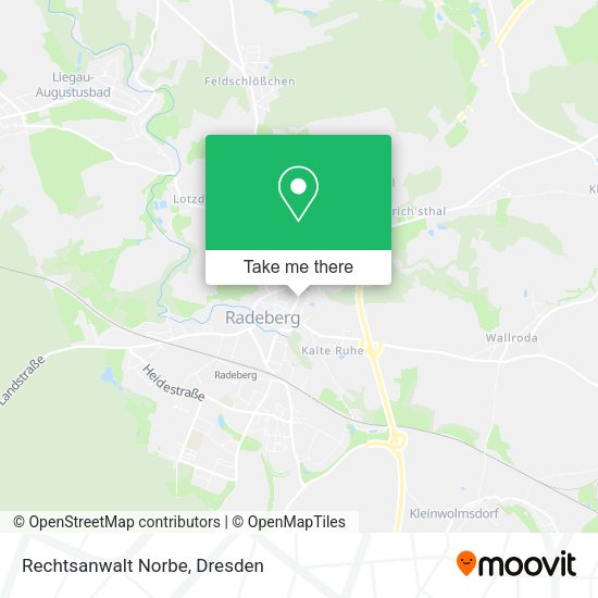 Карта Rechtsanwalt Norbe