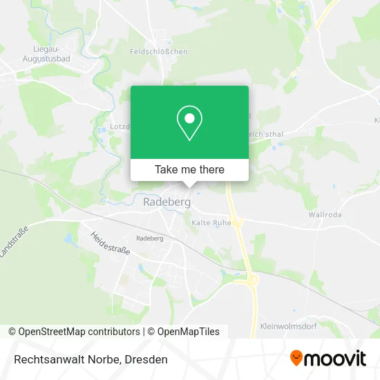 Карта Rechtsanwalt Norbe