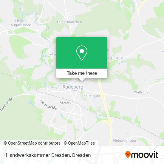 Карта Handwerkskammer Dresden