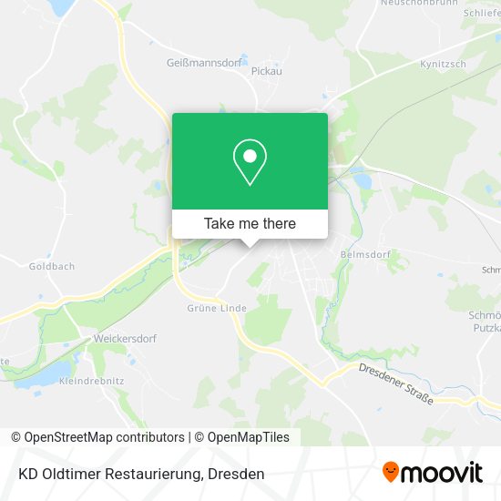 Карта KD Oldtimer Restaurierung