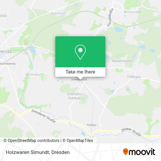 Карта Holzwaren Simundt