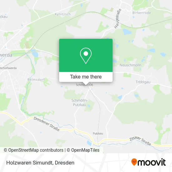 Карта Holzwaren Simundt