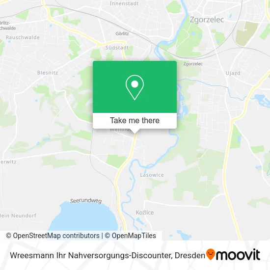 Карта Wreesmann Ihr Nahversorgungs-Discounter