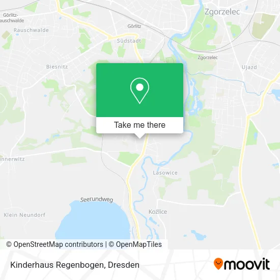 Карта Kinderhaus Regenbogen