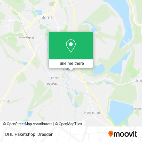 Карта DHL Paketshop