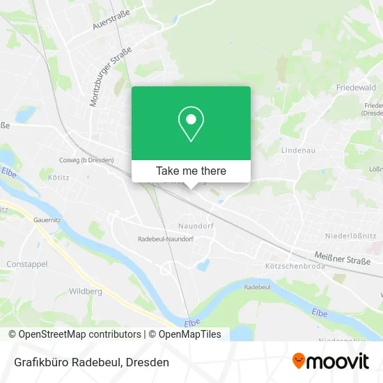 Карта Grafikbüro Radebeul