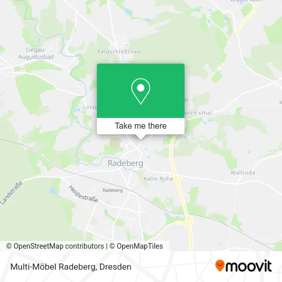 Карта Multi-Möbel Radeberg
