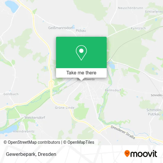 Карта Gewerbepark