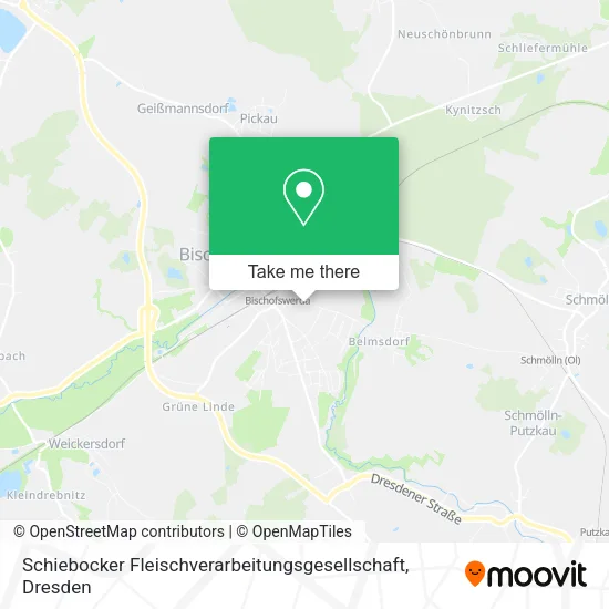 Карта Schiebocker Fleischverarbeitungsgesellschaft