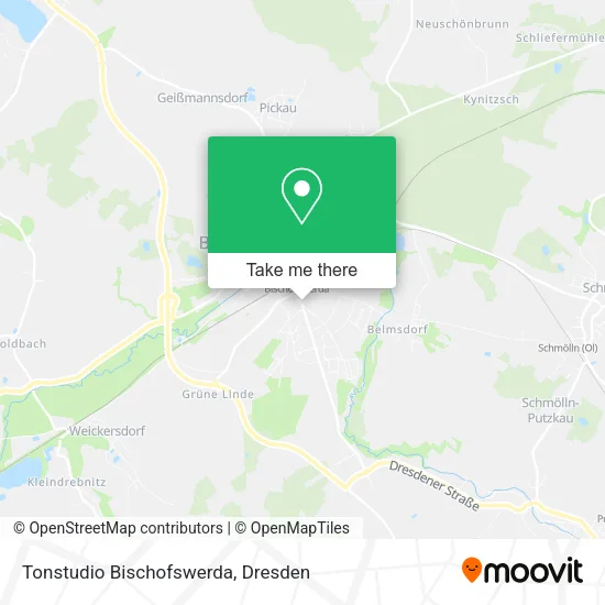 Карта Tonstudio Bischofswerda