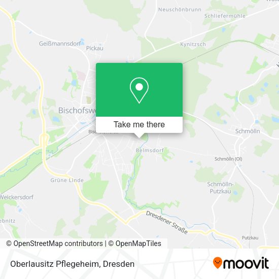 Карта Oberlausitz Pflegeheim