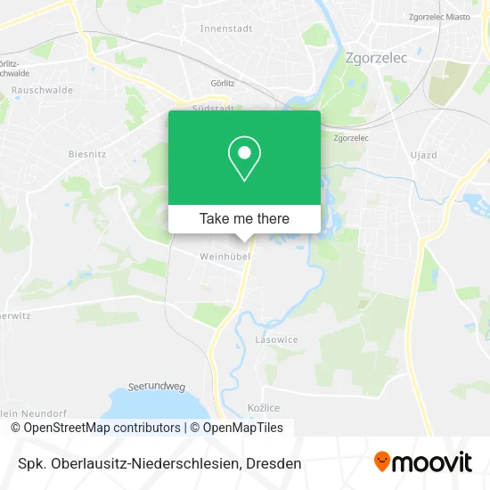 Карта Spk. Oberlausitz-Niederschlesien