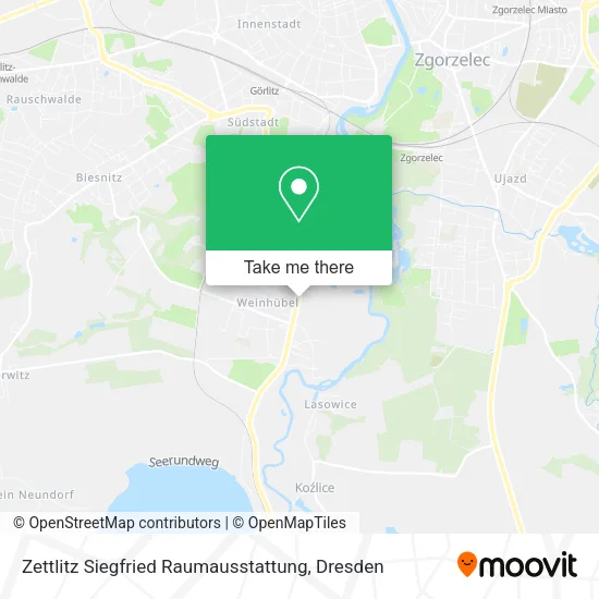 Карта Zettlitz Siegfried Raumausstattung