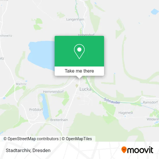 Карта Stadtarchiv