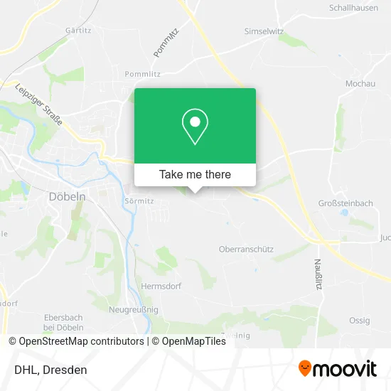 DHL map