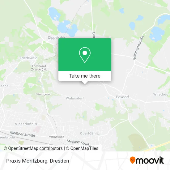 Карта Praxis Moritzburg