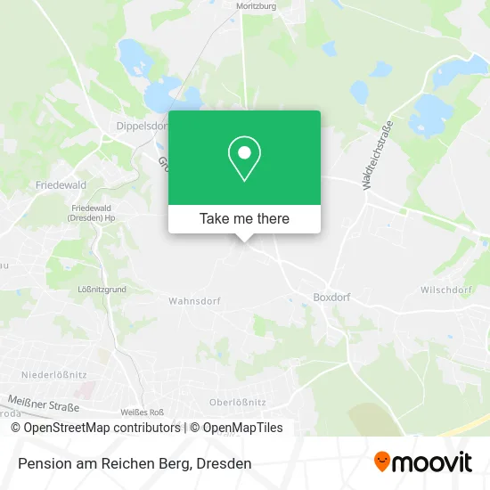 Карта Pension am Reichen Berg