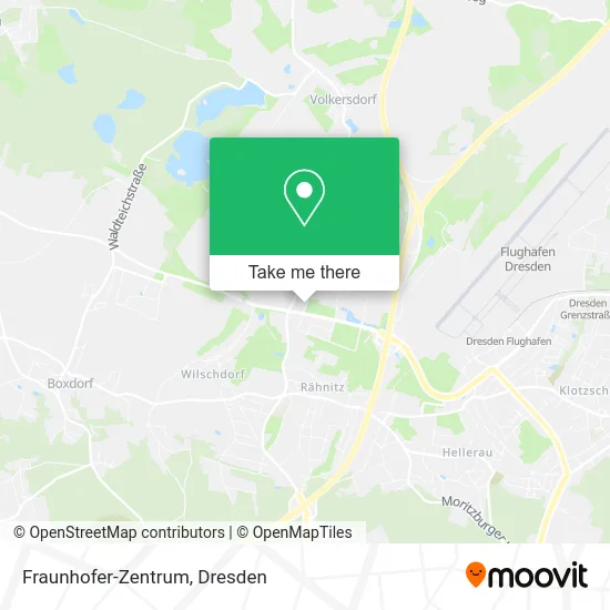 Карта Fraunhofer-Zentrum
