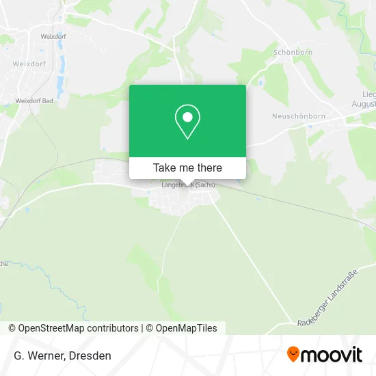 Карта G. Werner