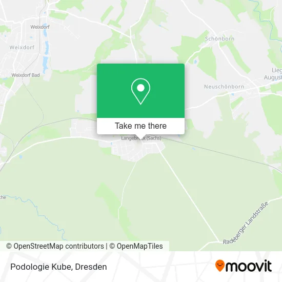 Карта Podologie Kube