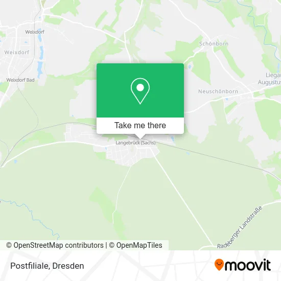 Карта Postfiliale