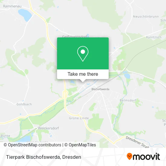 Карта Tierpark Bischofswerda