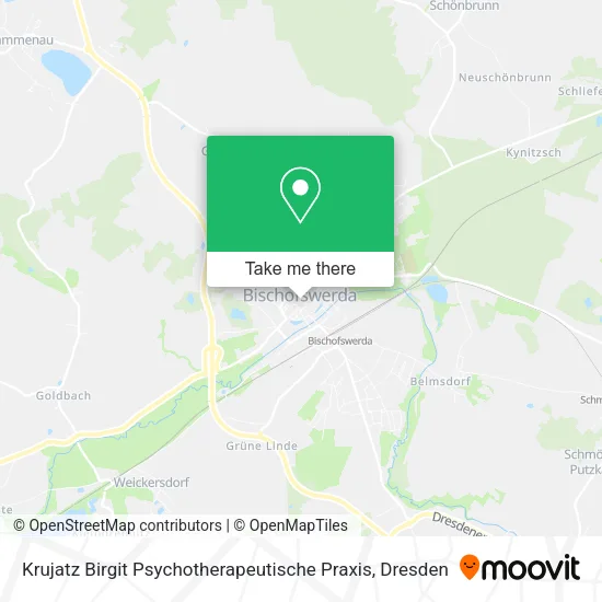 Карта Krujatz Birgit Psychotherapeutische Praxis