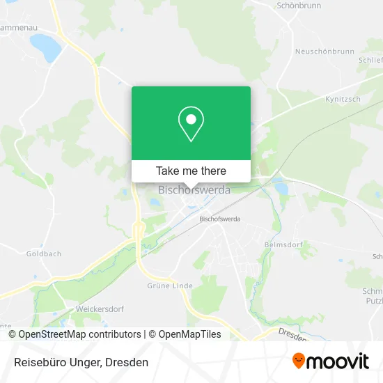 Карта Reisebüro Unger