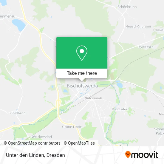 Карта Unter den Linden