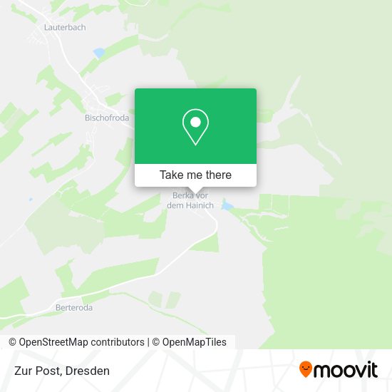 Карта Zur Post