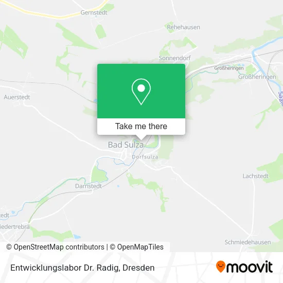 Карта Entwicklungslabor Dr. Radig