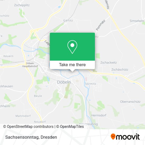 Карта Sachsensonntag