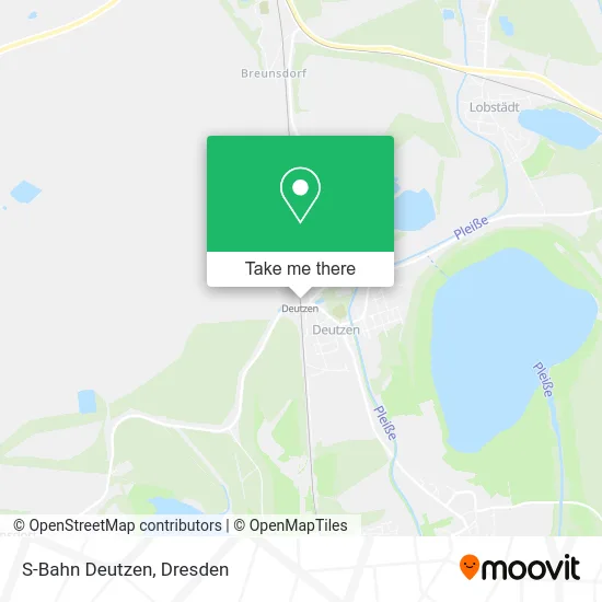 Карта S-Bahn Deutzen