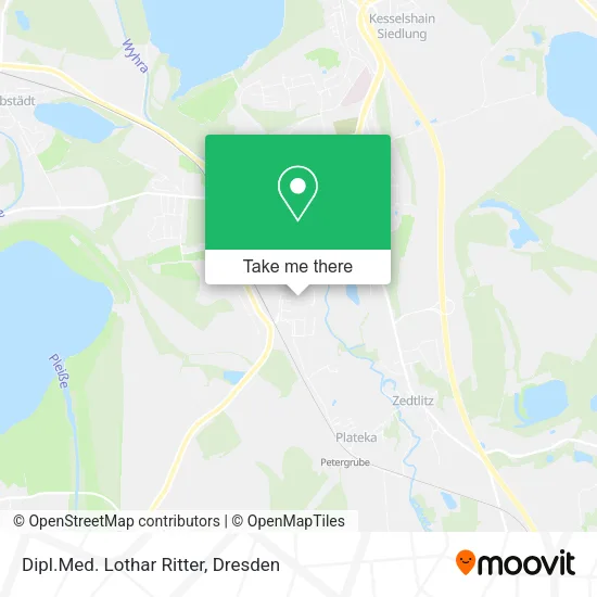 Карта Dipl.Med. Lothar Ritter