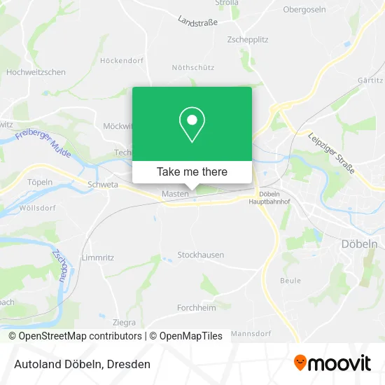 Карта Autoland Döbeln