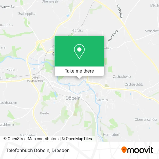 Карта Telefonbuch Döbeln