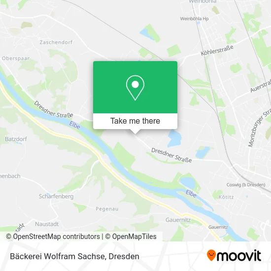 Bäckerei Wolfram Sachse map