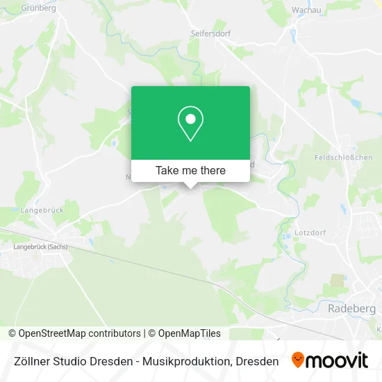 Карта Zöllner Studio Dresden - Musikproduktion
