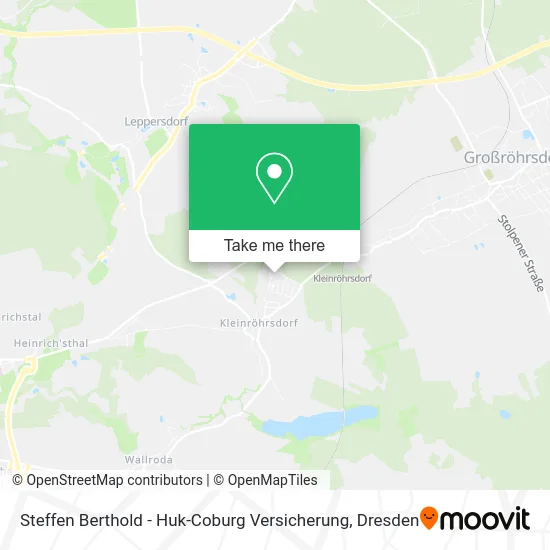 Карта Steffen Berthold - Huk-Coburg Versicherung