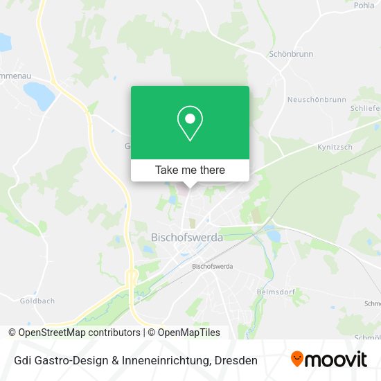 Карта Gdi Gastro-Design & Inneneinrichtung