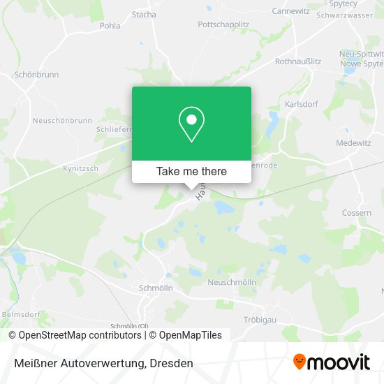 Карта Meißner Autoverwertung