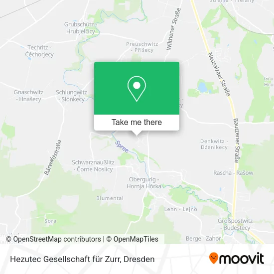 Карта Hezutec Gesellschaft für Zurr