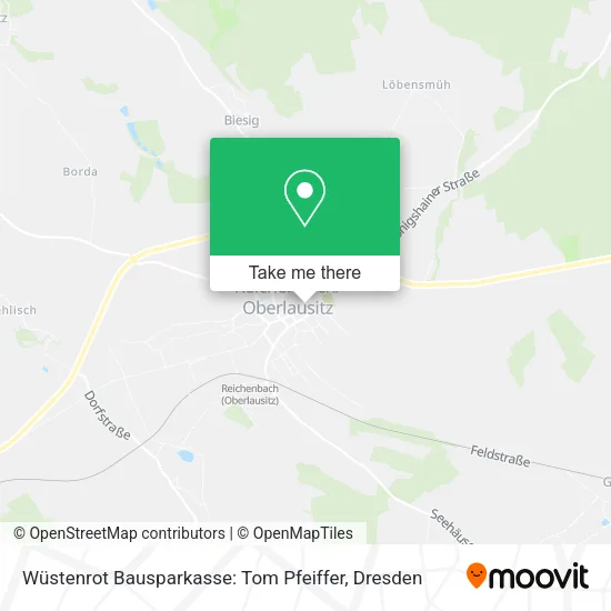 Wüstenrot Bausparkasse: Tom Pfeiffer map