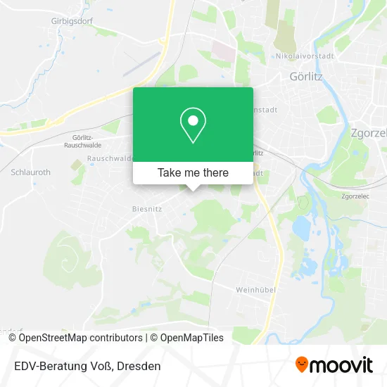 Карта EDV-Beratung Voß