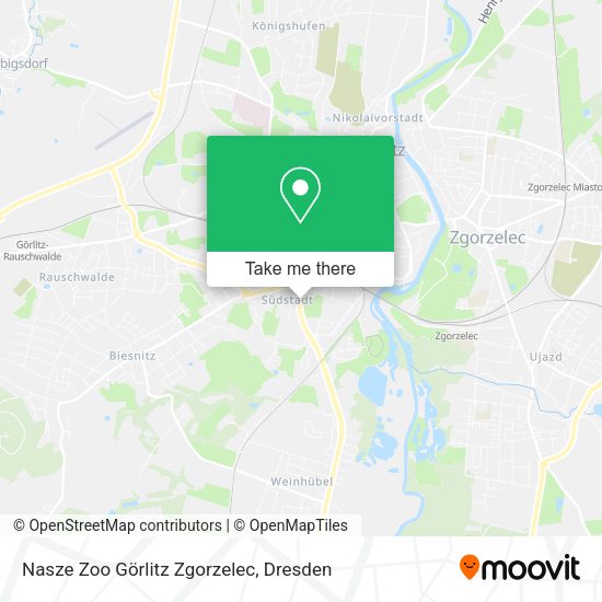 Карта Nasze Zoo Görlitz Zgorzelec